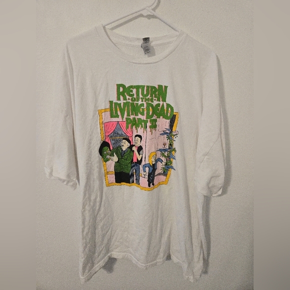 Gildan Other - Return of the Living Dead Part II T Shirt Mens Size 4XL Big & Tall horror Tee